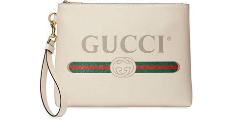gucci white clutch after pay